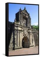 Entrance to the Old Fort Santiago, Intramuros, Manila, Luzon, Philippines, Southeast Asia, Asia-Michael Runkel-Framed Stretched Canvas