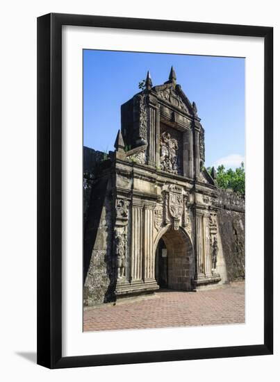 Entrance to the Old Fort Santiago, Intramuros, Manila, Luzon, Philippines, Southeast Asia, Asia-Michael Runkel-Framed Photographic Print