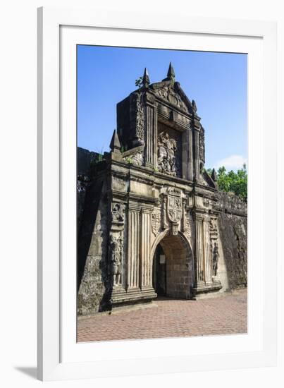 Entrance to the Old Fort Santiago, Intramuros, Manila, Luzon, Philippines, Southeast Asia, Asia-Michael Runkel-Framed Photographic Print