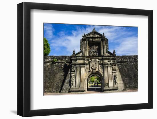 Entrance to the Old Fort Santiago, Intramuros, Manila, Luzon, Philippines, Southeast Asia, Asia-Michael Runkel-Framed Photographic Print