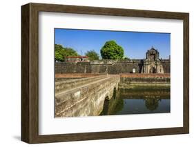 Entrance to the Old Fort Santiago, Intramuros, Manila, Luzon, Philippines, Southeast Asia, Asia-Michael Runkel-Framed Photographic Print