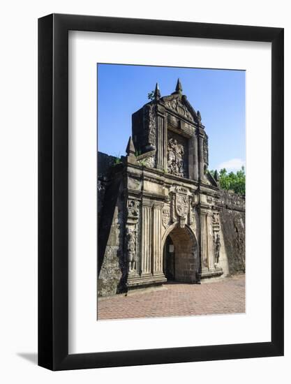 Entrance to the Old Fort Santiago, Intramuros, Manila, Luzon, Philippines, Southeast Asia, Asia-Michael Runkel-Framed Photographic Print