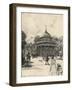 Entrance to the Parc Monceau, 1915-Frank Milton Armington-Framed Giclee Print