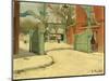 Entrance to the Park of the Moulin De La Galette-Santiago Rusiñol-Mounted Giclee Print