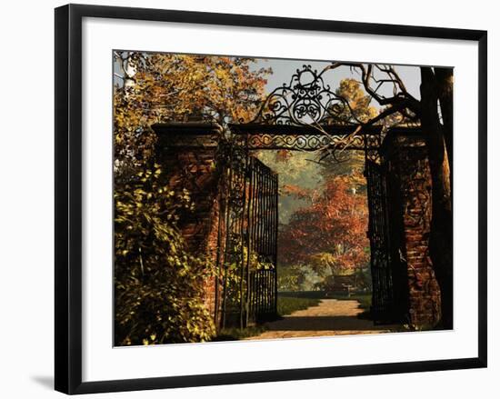 Entrance To The Park-Atelier Sommerland-Framed Art Print