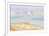 Entrance to the Port of Bessin-Georges Seurat-Framed Premium Giclee Print