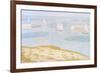 Entrance to the Port of Bessin-Georges Seurat-Framed Premium Giclee Print