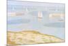 Entrance to the Port of Bessin-Georges Seurat-Mounted Premium Giclee Print