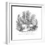 'Entrance to the Ranger's Lodge in 1841', c1870-Unknown-Framed Giclee Print