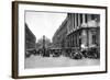 Entrance to the Rue Royale with the Madeleine in Distance, Paris, 1931-Ernest Flammarion-Framed Giclee Print