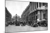 Entrance to the Rue Royale with the Madeleine in Distance, Paris, 1931-Ernest Flammarion-Mounted Giclee Print