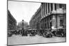 Entrance to the Rue Royale with the Madeleine in Distance, Paris, 1931-Ernest Flammarion-Mounted Giclee Print