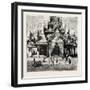 Entrance to the Shway Dagon Pagoda, Rangoon-null-Framed Giclee Print