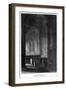 Entrance to the South Aisle, Westminster Abbey, London, 1816-Sands-Framed Giclee Print