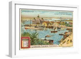 Entrance to the Suez Canal, Port Said, Egypt-null-Framed Giclee Print