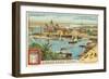 Entrance to the Suez Canal, Port Said, Egypt-null-Framed Premium Giclee Print