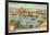 Entrance to the Suez Canal, Port Said, Egypt-null-Framed Giclee Print