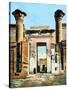 Entrance to the Temple of Medinet Habu, Egypt, 20th Century-null-Stretched Canvas