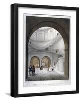 Entrance to the Thames Tunnel at Wapping, London, 1836-B Dixie-Framed Giclee Print