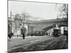 Entrance to the Tram Tunnel by Waterloo Bridge, London, 1908-null-Mounted Photographic Print