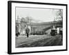 Entrance to the Tram Tunnel by Waterloo Bridge, London, 1908-null-Framed Photographic Print