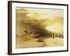 Entrance to the Valley of the Kings, Biban El Muluk, Egypt, Lithograph, 1838-9-David Roberts-Framed Giclee Print