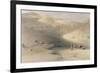 Entrance to the Valley of the Kings, from Egypt and Nubia, Engraved by Louis Haghe-David Roberts-Framed Giclee Print