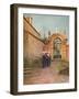 ''Entrance to the Villa Centurione, S. Margherita Ligure', c1910, (1912)-Walter Frederick Roofe Tyndale-Framed Giclee Print