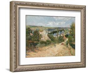 Entrance to the Village of Osny by Paul Gauguin-Paul Gauguin-Framed Giclee Print