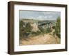 Entrance to the Village of Osny by Paul Gauguin-Paul Gauguin-Framed Giclee Print