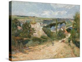 Entrance to the Village of Osny by Paul Gauguin-Paul Gauguin-Stretched Canvas