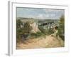 Entrance to the Village of Osny by Paul Gauguin-Paul Gauguin-Framed Giclee Print