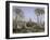 Entrance to the Village of Voisins, c.1872-Camille Pissarro-Framed Giclee Print