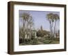 Entrance to the Village of Voisins, c.1872-Camille Pissarro-Framed Giclee Print