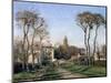 Entrance to the Village of Voisins, Yvelines, 1872-Pierre-Auguste Renoir-Mounted Giclee Print