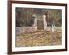 Entrance to the Voyer-D'Argenson Park at Asnieres-Vincent van Gogh-Framed Giclee Print