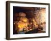 Entrance to the Wine Caves at the Del Dotto Winery, Napa Valley Wine Country, California, USA-John Alves-Framed Premium Photographic Print