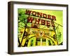 Entrance to the Wonder Wheel, Coney Island, Brooklyn, New York City, New York State, USA-null-Framed Photographic Print