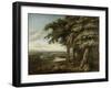 Entrance to the Woods-Philips Koninck-Framed Art Print