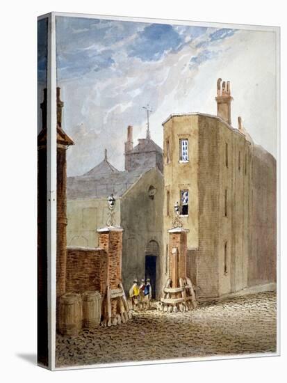 Entrance to Thrale's Brewhouse (Later Berkeley Perkins' Brewer), Southwark, London, C1820-John Thomas Smith-Stretched Canvas
