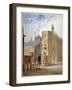 Entrance to Thrale's Brewhouse (Later Berkeley Perkins' Brewer), Southwark, London, C1820-John Thomas Smith-Framed Giclee Print