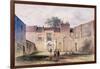 Entrance to Tothill Fields Prison, 1850-Thomas Hosmer Shepherd-Framed Giclee Print