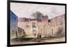 Entrance to Tothill Fields Prison, 1850-Thomas Hosmer Shepherd-Framed Giclee Print