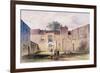 Entrance to Tothill Fields Prison, 1850-Thomas Hosmer Shepherd-Framed Giclee Print