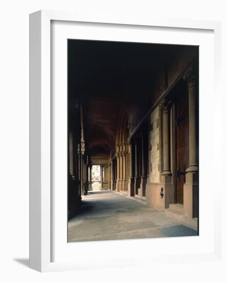 Entrance to Trinity Church of Copley Square-Jack E. Boucher-Framed Photo