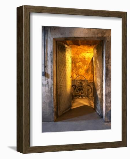 Entrance to Underground Wine Cellar, Bodega Juanico Familia Deicas Winery, Juanico-Per Karlsson-Framed Photographic Print