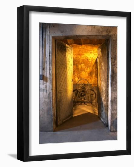 Entrance to Underground Wine Cellar, Bodega Juanico Familia Deicas Winery, Juanico-Per Karlsson-Framed Photographic Print