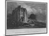 'Entrance to Warkworth Castle, Northumberland', 1814-John Greig-Mounted Giclee Print