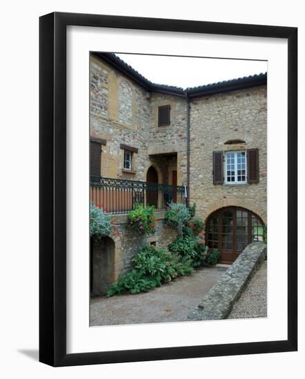 Entrance to Wine Tasting Room in Chateau de Cercy, Burgundy, France-Lisa S. Engelbrecht-Framed Photographic Print