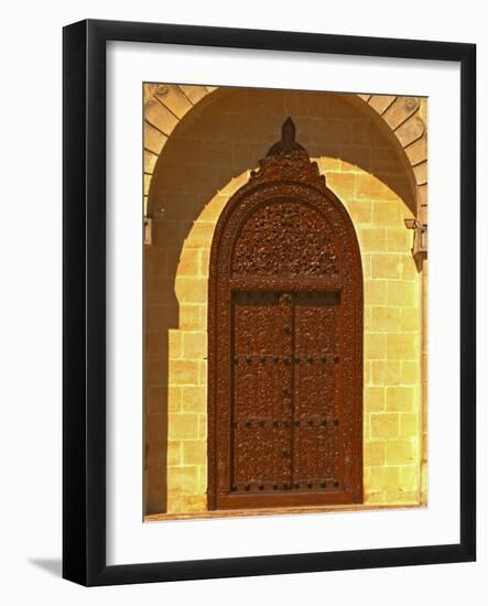 Entrance to Winery at Cos d'Estournel, Oriental Style, Saint St. Estephe, Medoc, Bordeaux, France-Per Karlsson-Framed Photographic Print